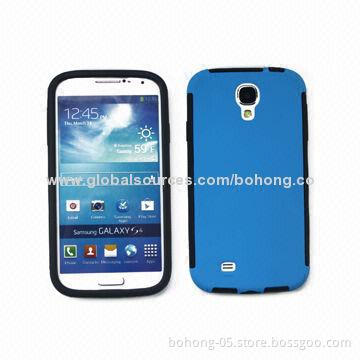 TPU + PC 2-in-1 Mobile Phone Cases for Samsung Galaxy S4, Various Colors Available